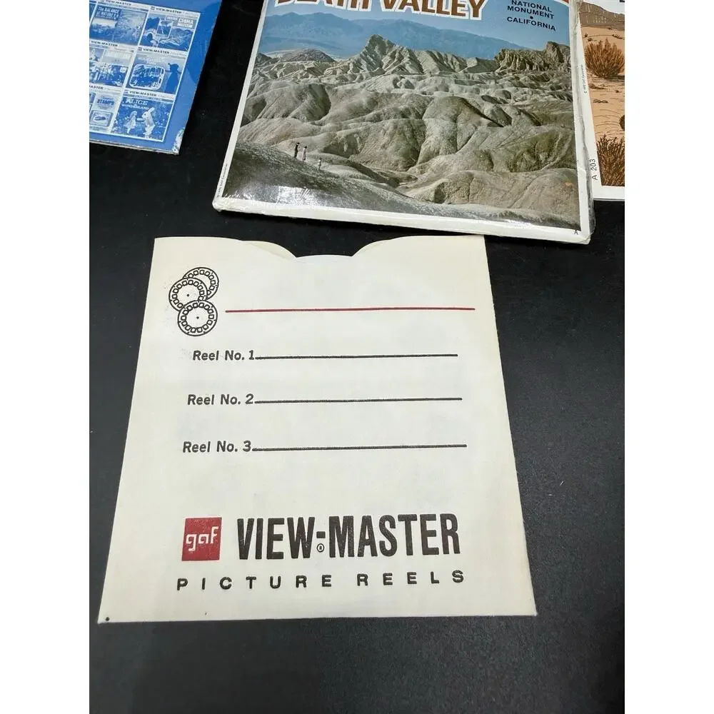 1970 GAF View-Master Death Valley National Monument California 3 Reel Pack